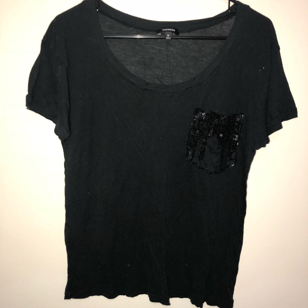 Express sequin shirt